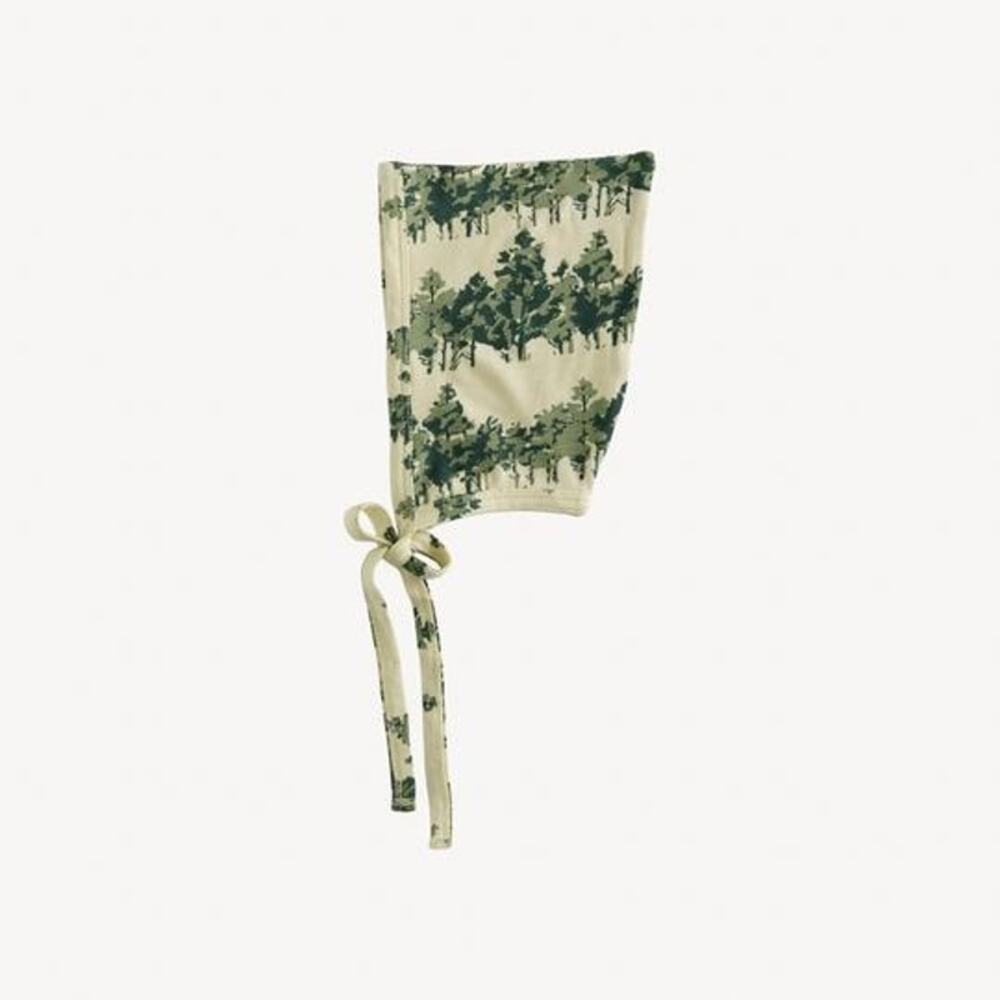 NWT Kate Quinn Watercolor Pine Tree Bamboo Elf Hat 3-6m